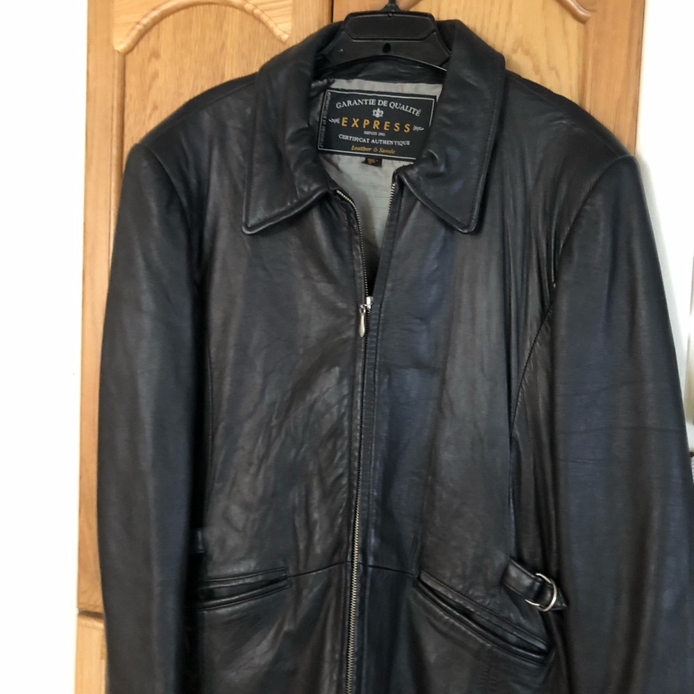 Woman’s leather jacket